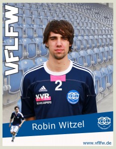 Fällt mit Verdacht auf Kreuzbandriss aus, Robin Witzel